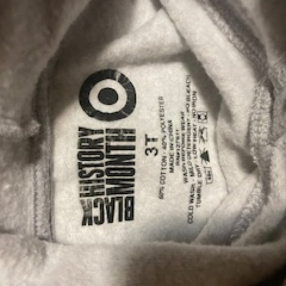 Black History Month "I Am the Future" Gray Unisex Kids Hoodie 3T - Picture 2 of 2